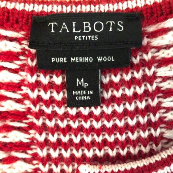 2 TALBOTS 100% Merino Wool Open Front Cardigans - VERY WARM! - Picture 11 of 16